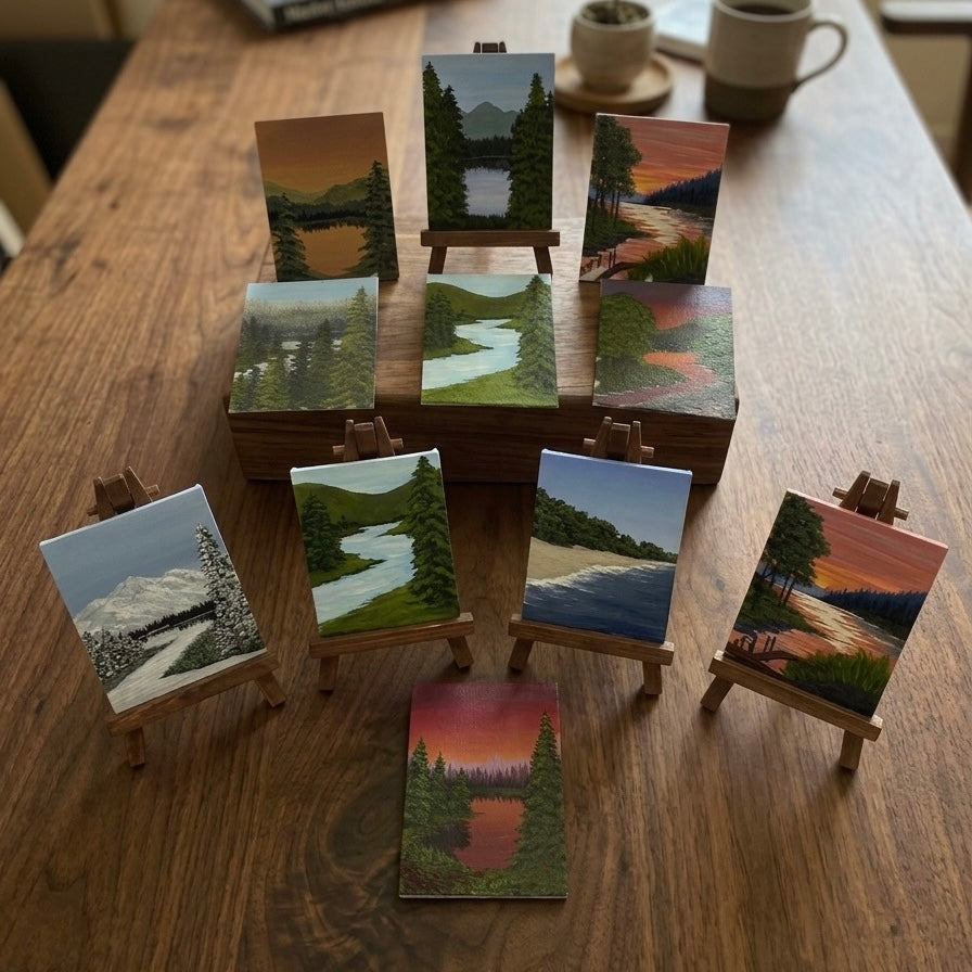 OOAK ACEO Art Cards - Mini Artwork