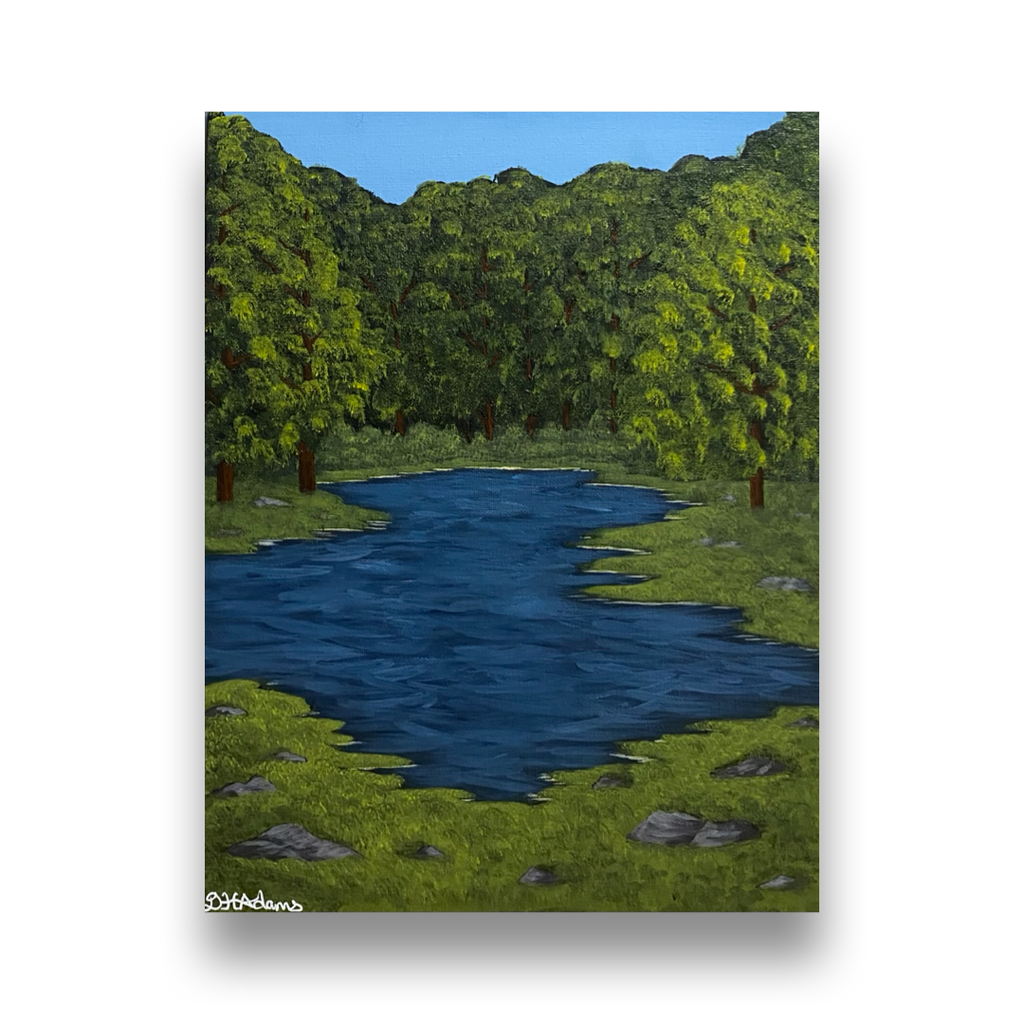August Afternoon - Original Acrylic Painting