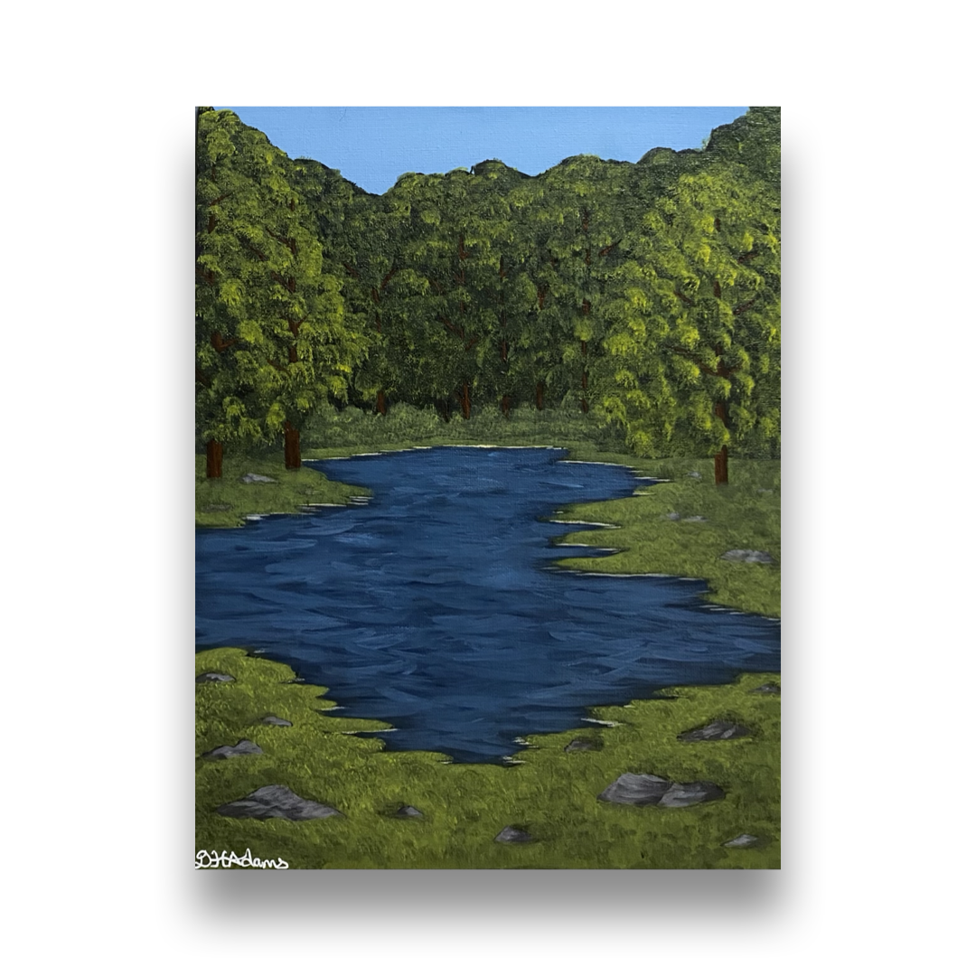 August Afternoon - Original Acrylic Painting