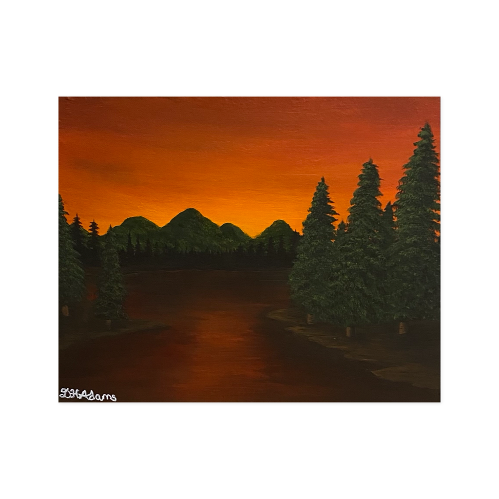 Where the Forest Holds the Fire - Open Edition Art Print