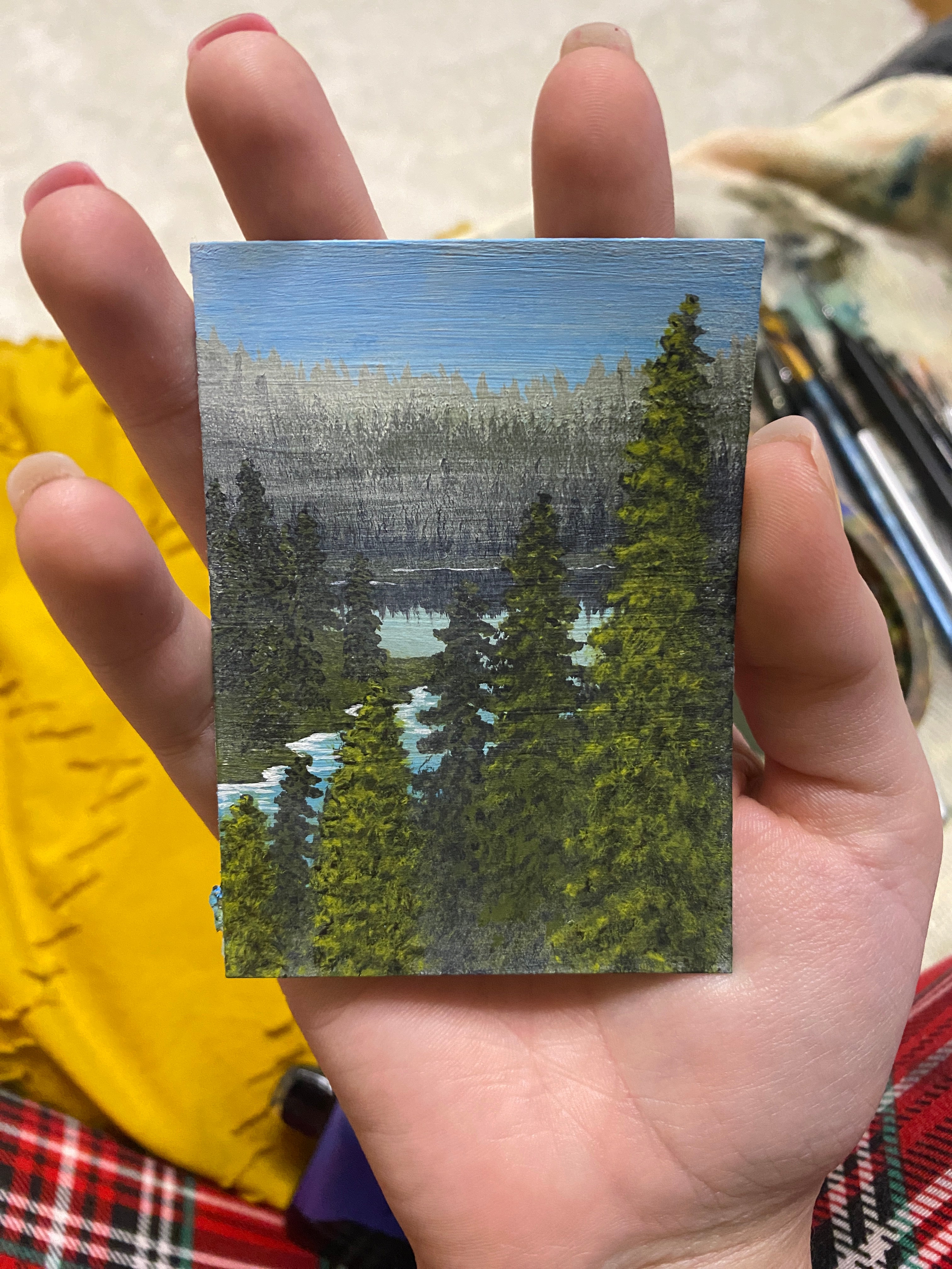 The Forgotten Forest - Original ACEO Art Card