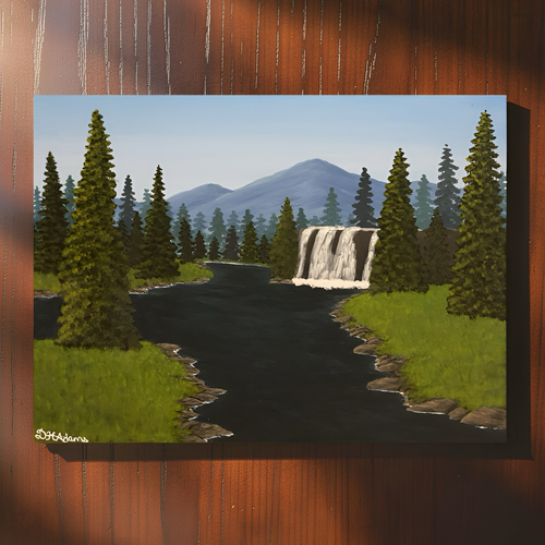 A Fragment of Forever - Original Acrylic Painting