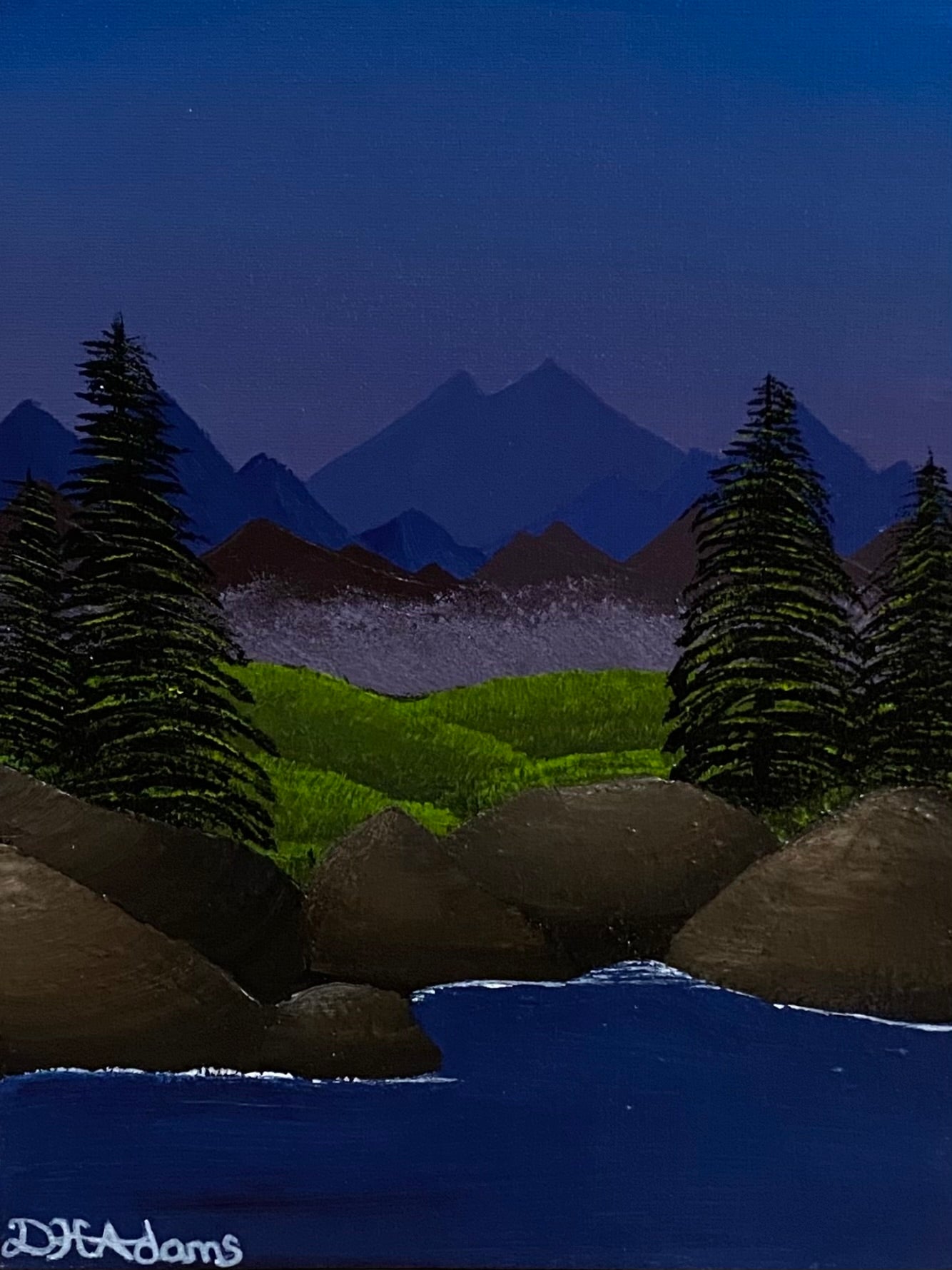 Midnight’s Threshold- Fine Art Print