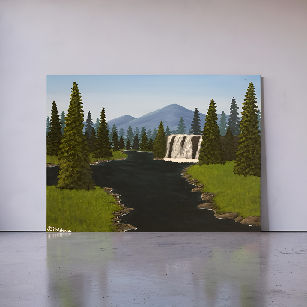A Fragment of Forever - Original Acrylic Painting