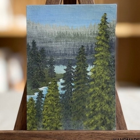 The Forgotten Forest - Original ACEO Art Card