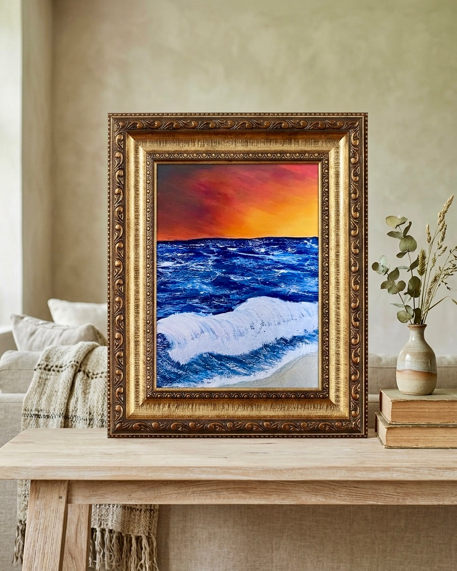 Embers Over the Inlet - Limited Edition Art Print
