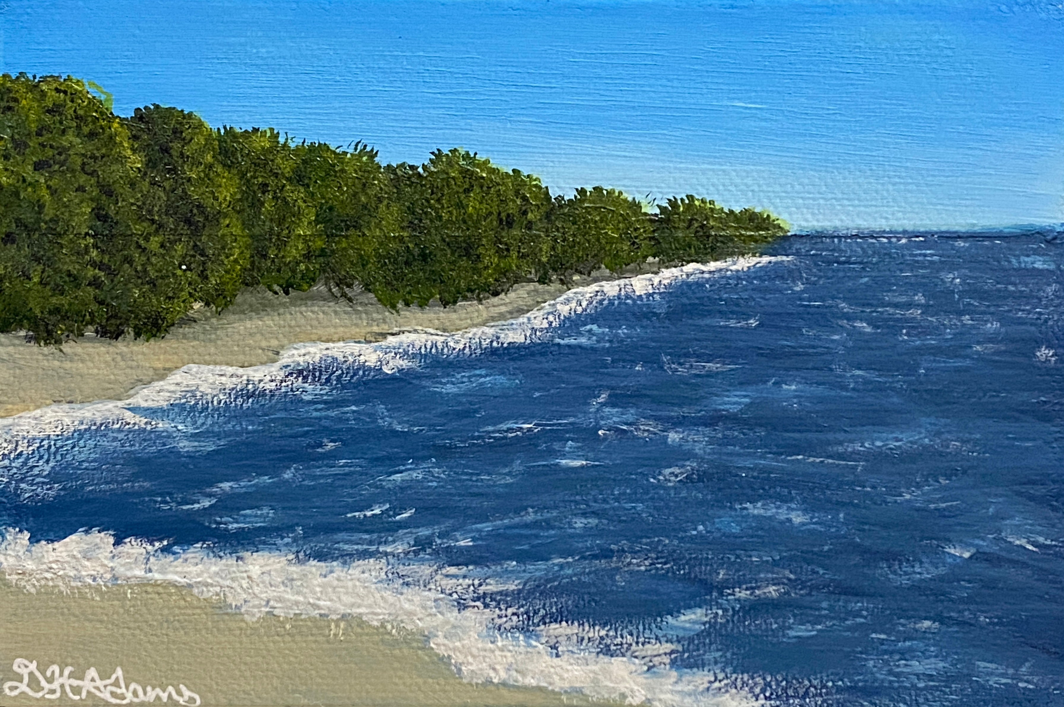 Breezeway Bay Original - Acrylic Painting