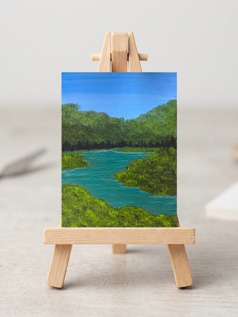 A Small Place to Breathe - Original ACEO Art Card