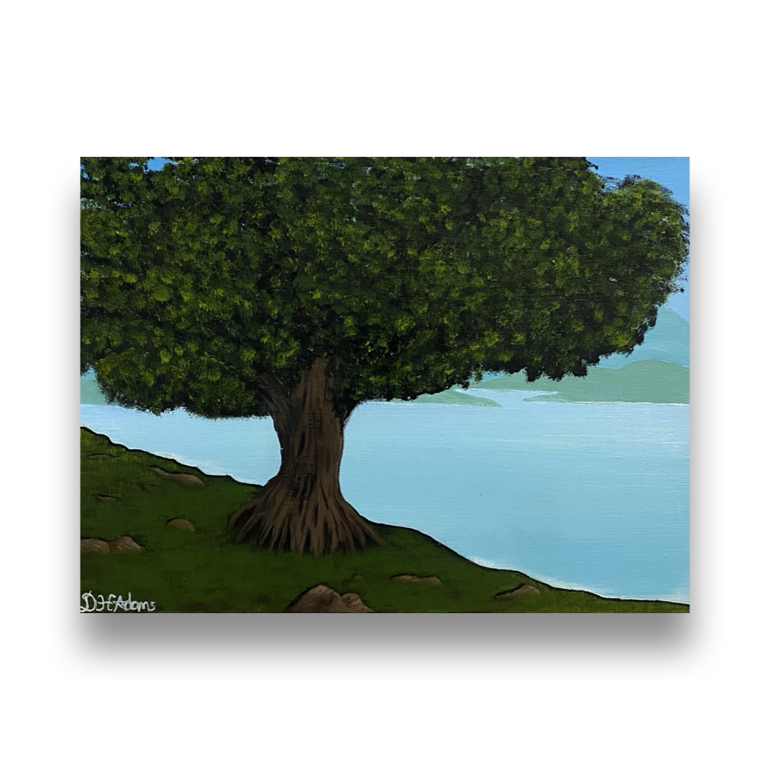 Sentinel of the Shore - Original Acrylic Painting