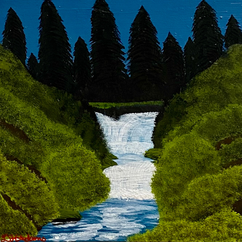 Where the Water Sings - Original Acrylic Painting