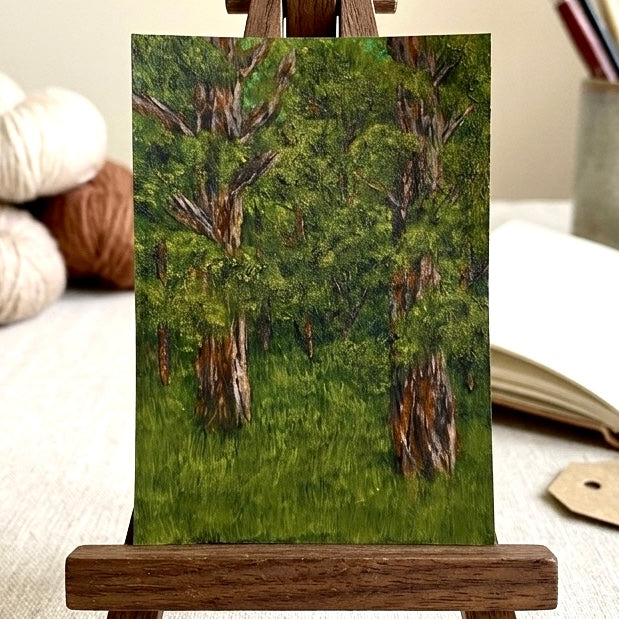 Hidden Hollow - Original ACEO Art Card