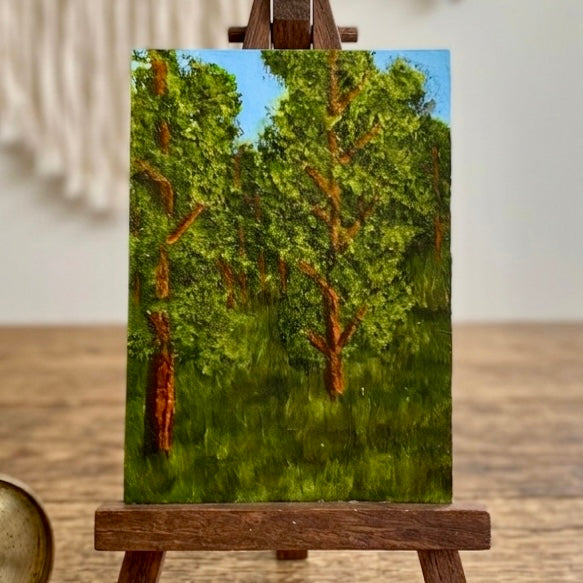 The Secret Thicket - Original ACEO Art Card