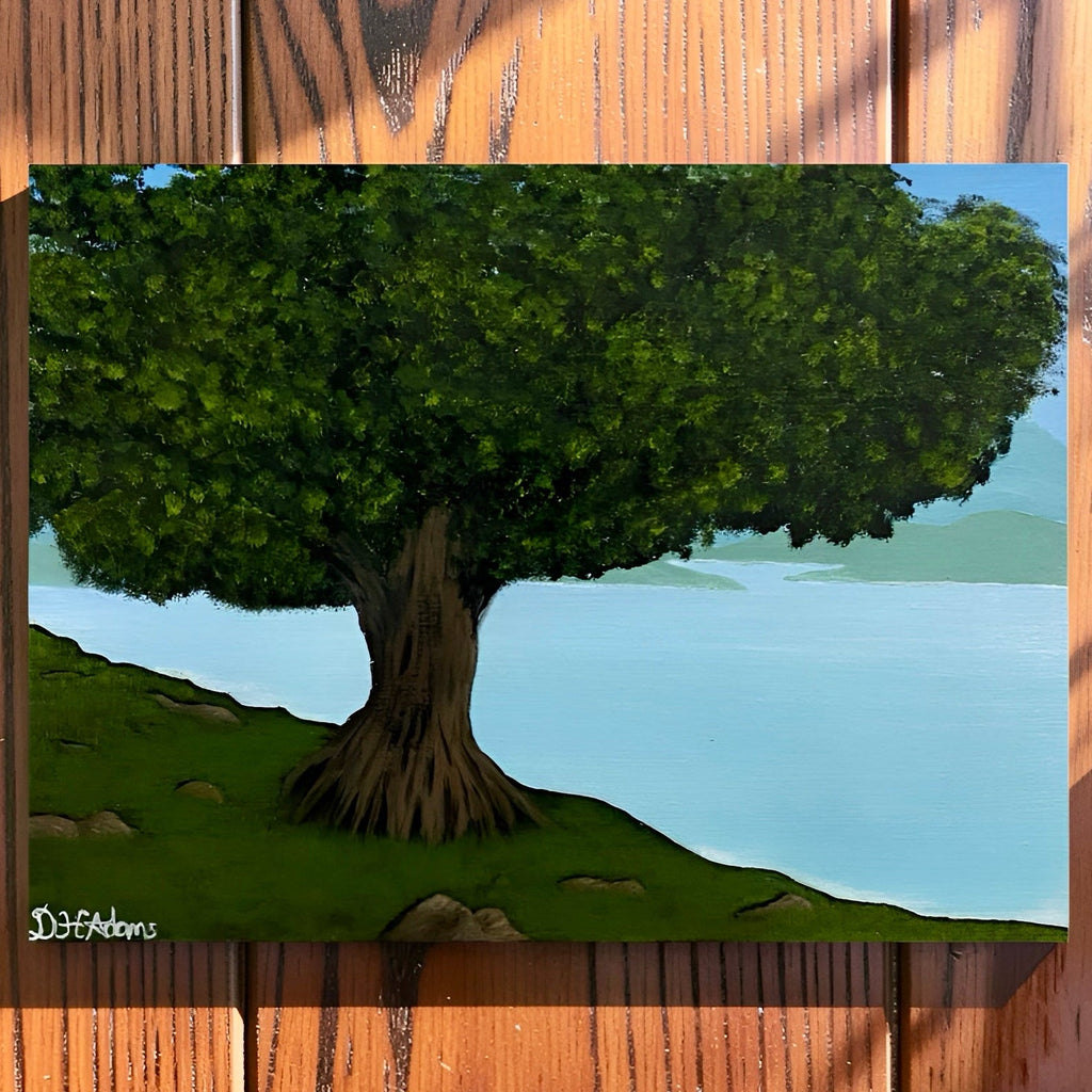 Sentinel of the Shore - Original Acrylic Painting