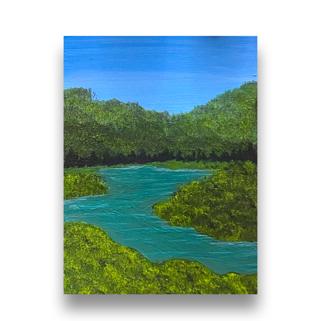 A Small Place to Breathe - Original ACEO Art Card