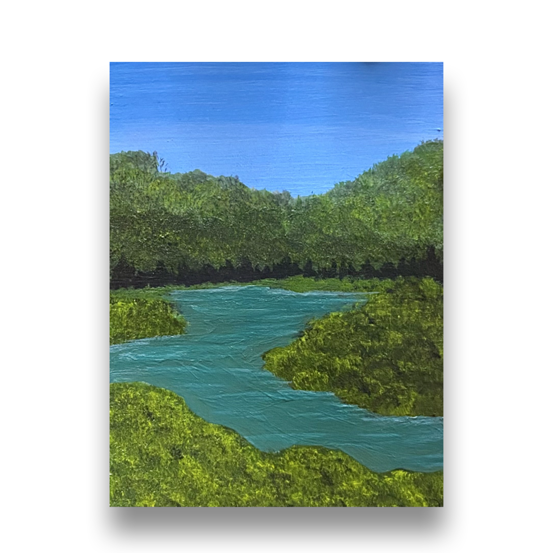 A Small Place to Breathe - Original ACEO Art Card