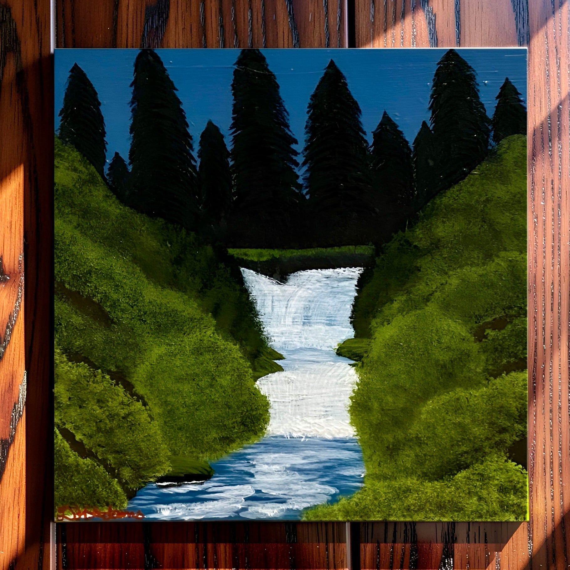 Where the Water Sings - Original Acrylic Painting