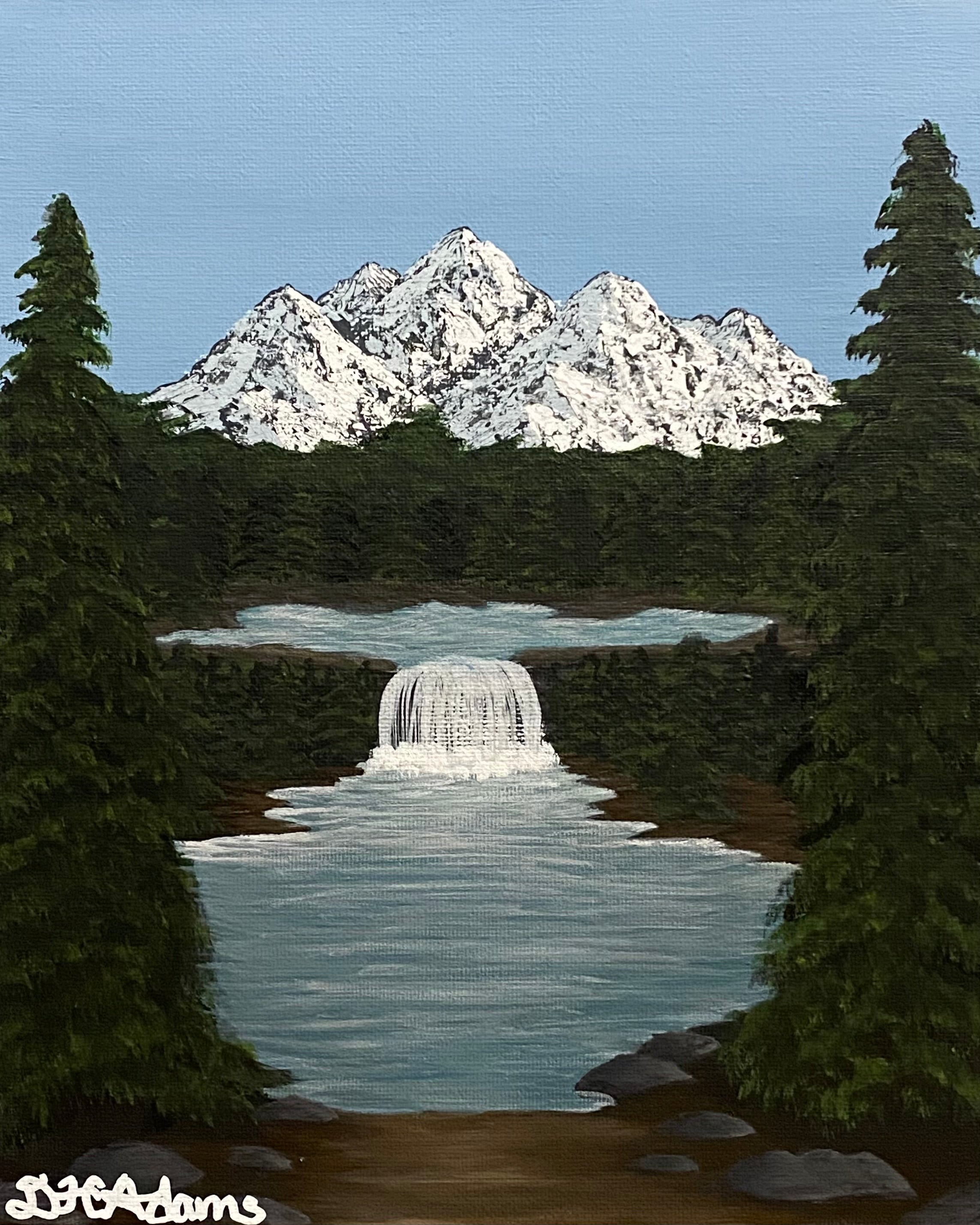 Between the Pines - Open Edition Art Print