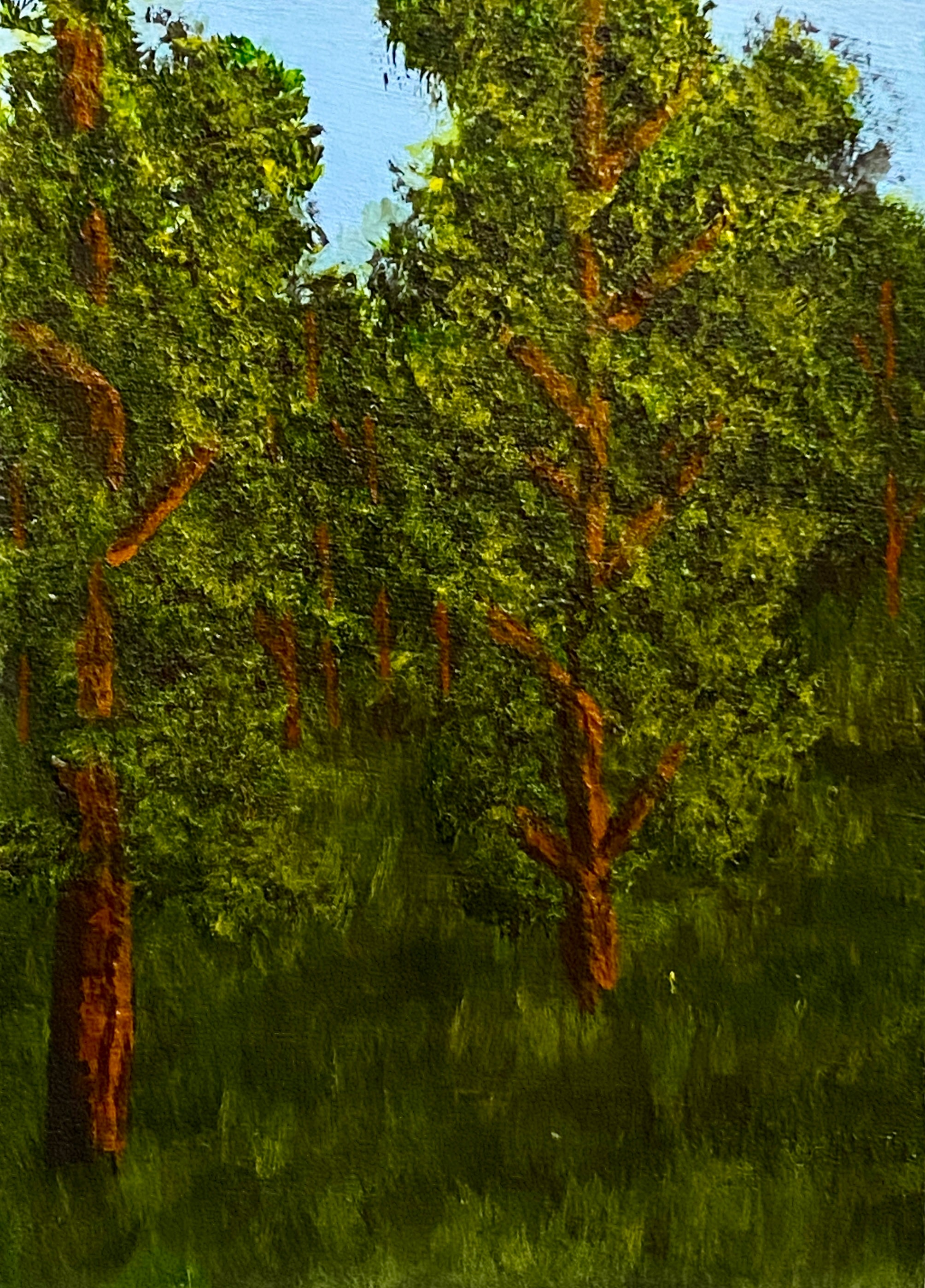 The Secret Thicket - Original ACEO Art Card