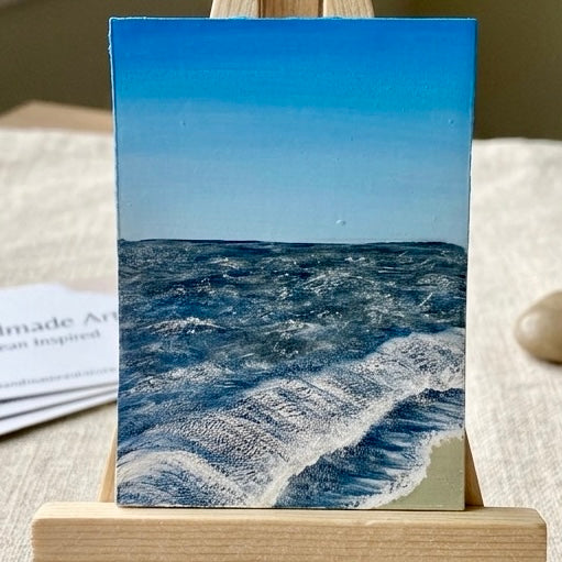 Weight of the Water - Original ACEO Art Card