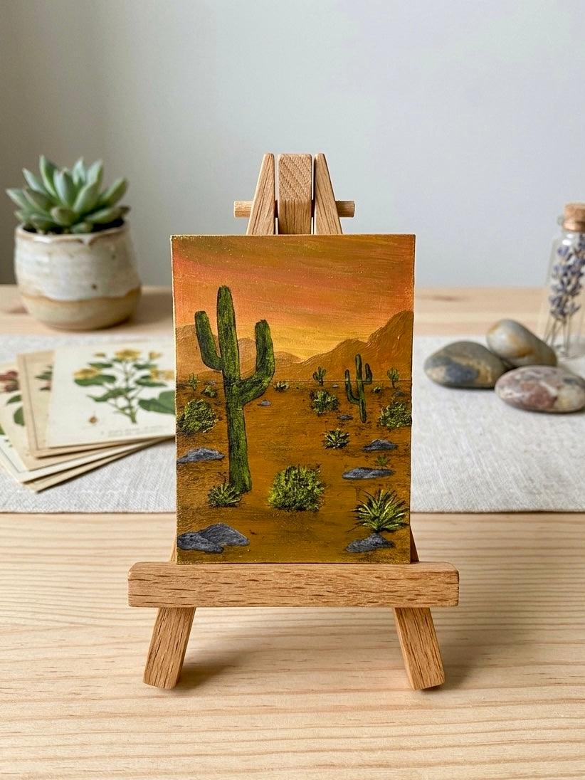 Hymn of the Searing Sky - Original ACEO Art Card