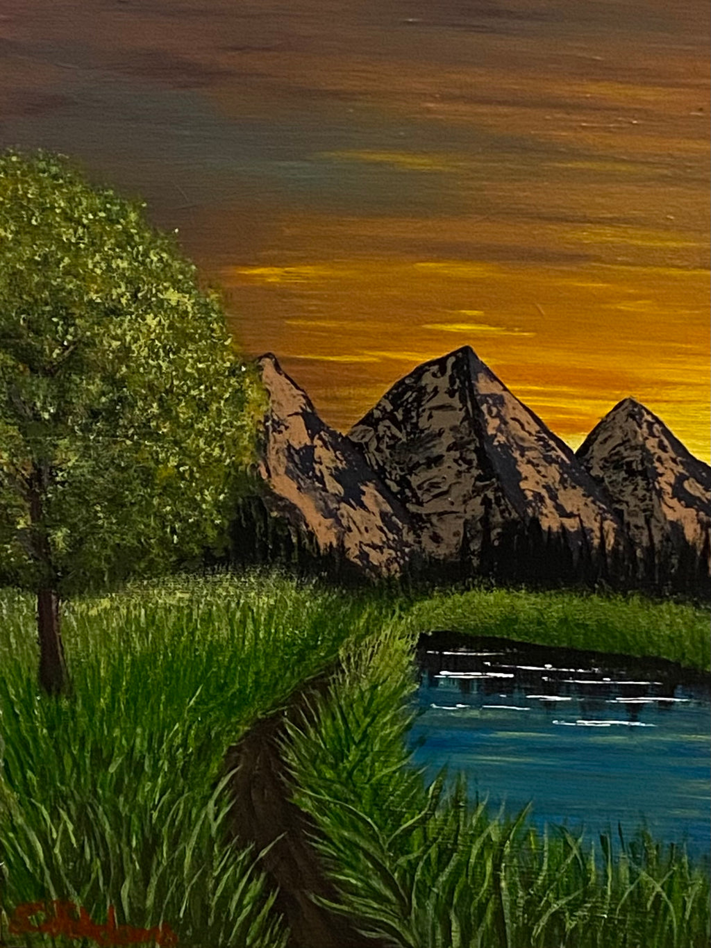 The Path Untraveled - Original Acrylic Painting
