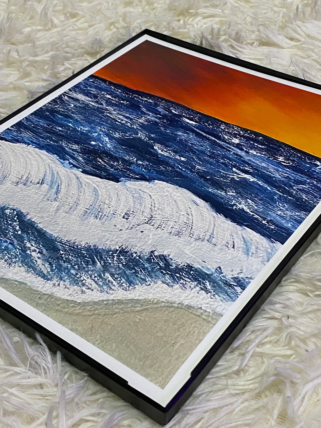 Embers Over the Inlet - Art Print
