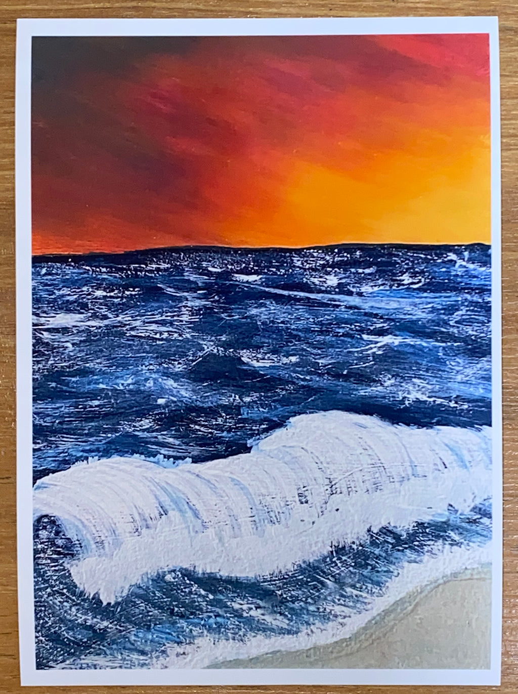 Embers Over the Inlet - Art Print