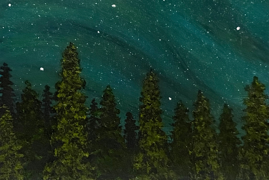 Spectral Solstice - Original ACEO Art Card