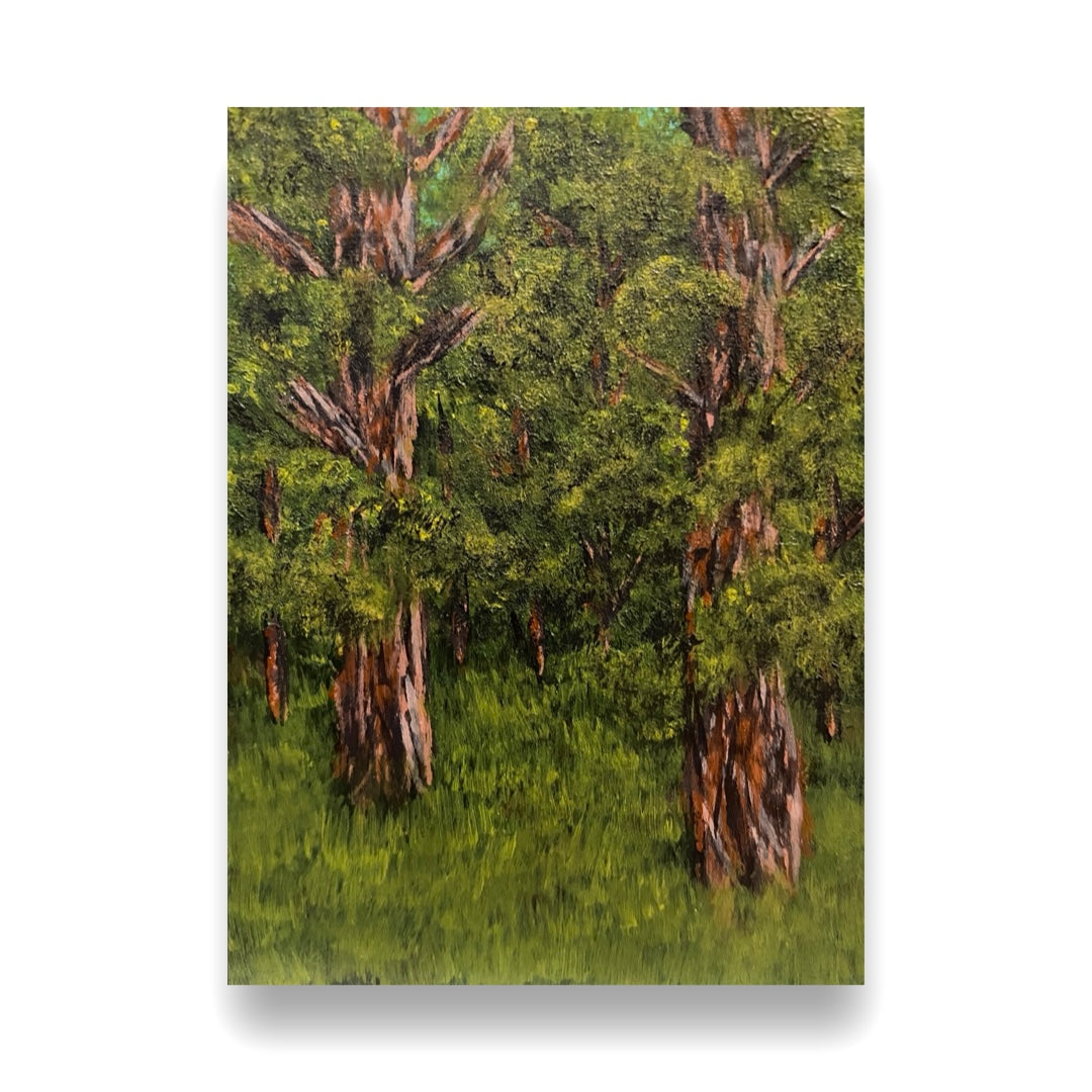 Hidden Hollow - Original ACEO Art Card