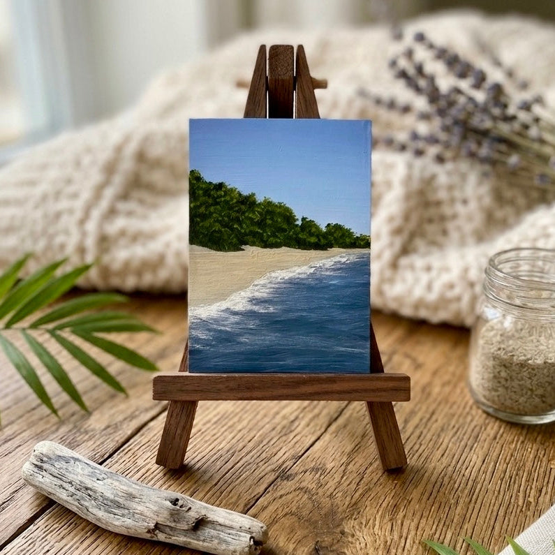 Sun Soaked Solitude - Original ACEO Art Card