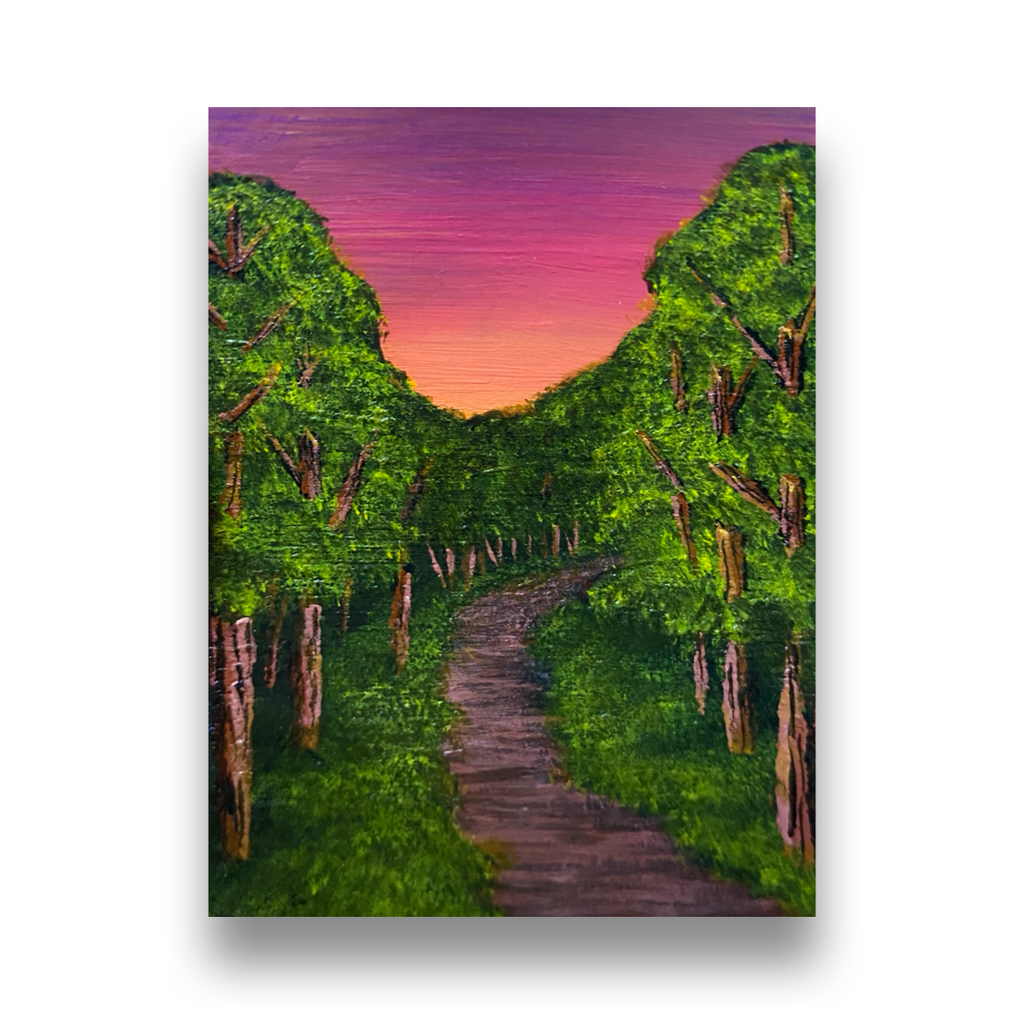 Ember’s Last Dance - Original ACEO Art Card