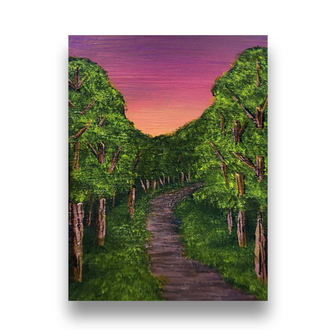 Ember’s Last Dance - Original ACEO Art Card
