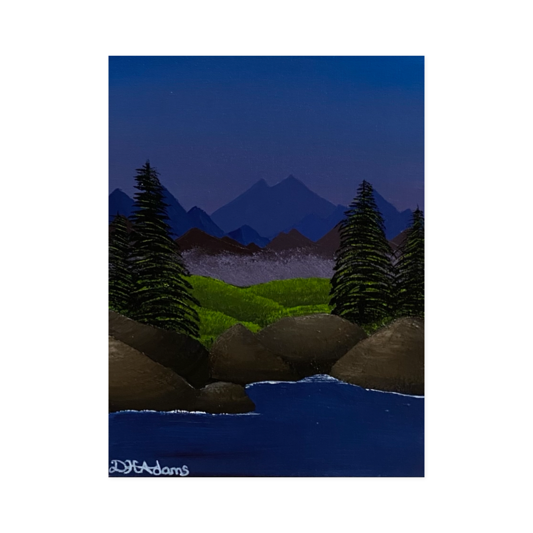 Midnight’s Threshold- Fine Art Print