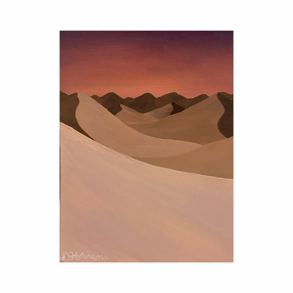 Where the Earth Folds - Original Acrylic Painting