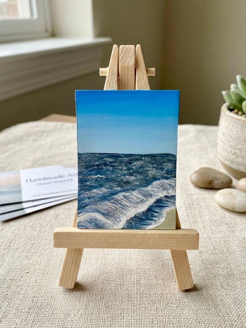 Weight of the Water - Original ACEO Art Card