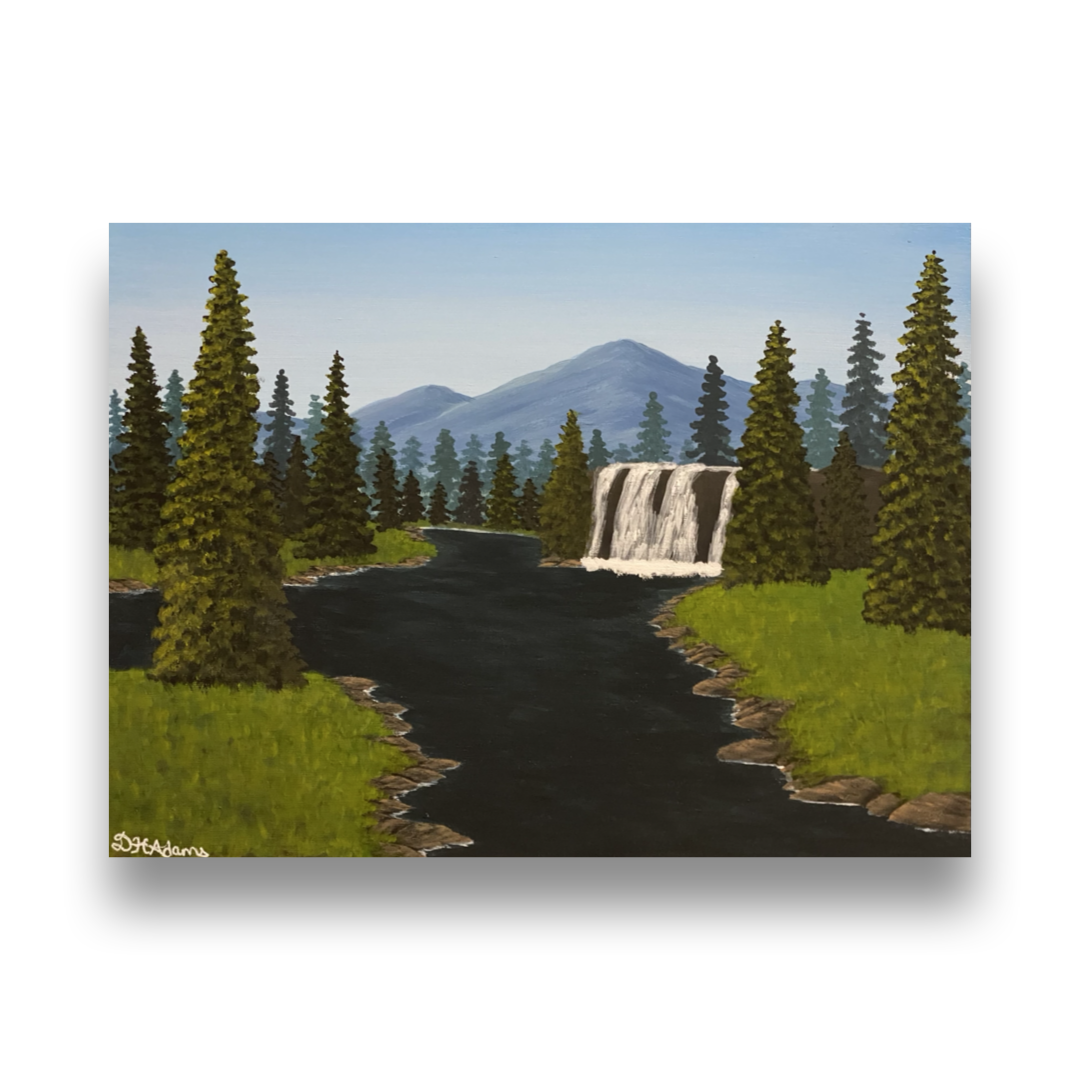 A Fragment of Forever - Original Acrylic Painting