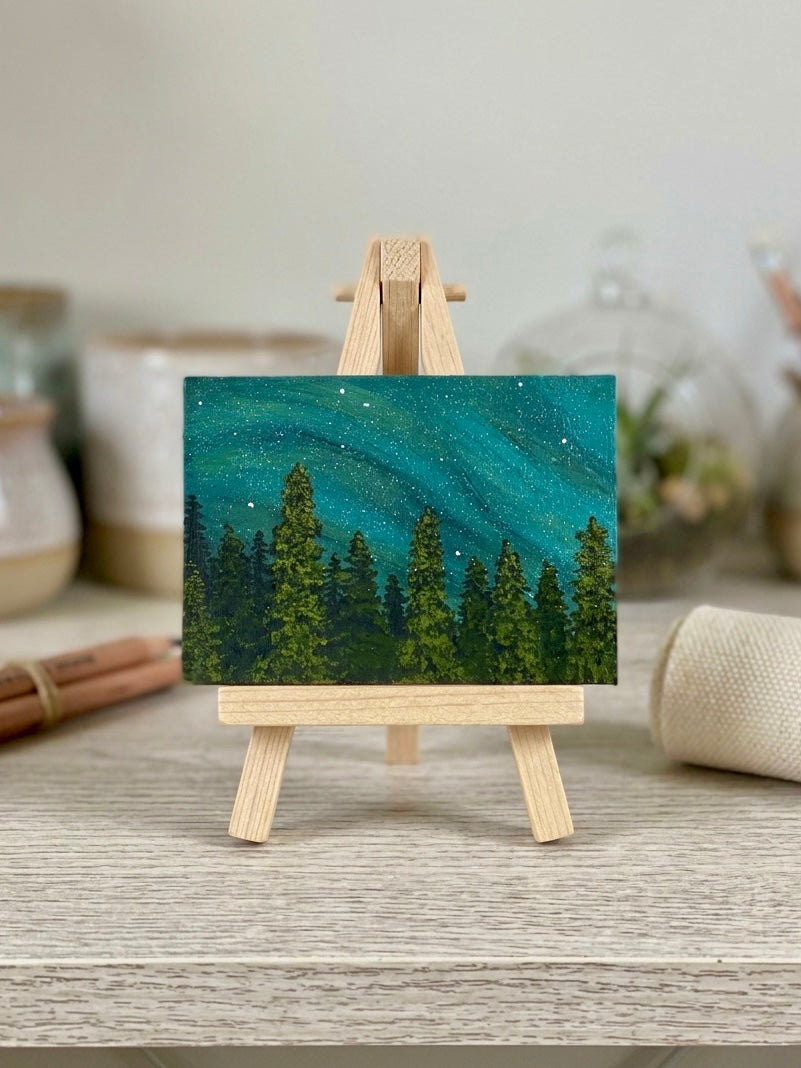Spectral Solstice - Original ACEO Art Card