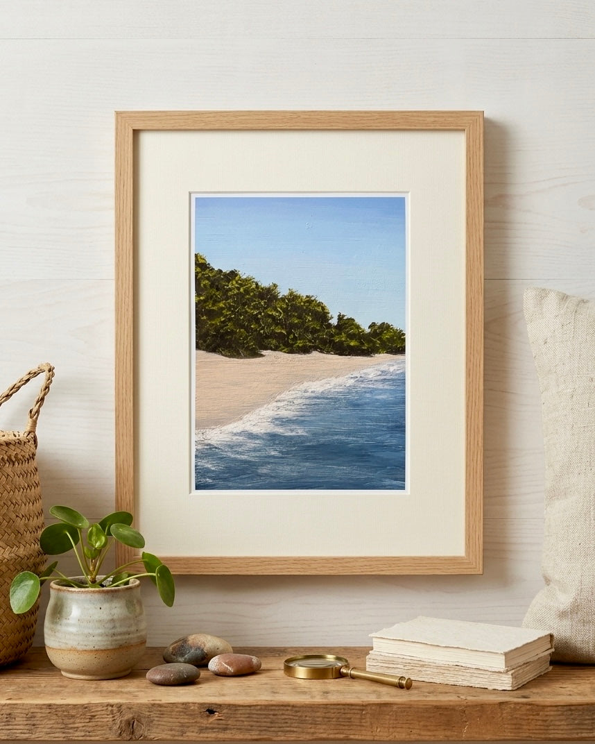 Sun Soaked Solitude - Art Print
