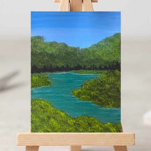 A Small Place to Breathe - Original ACEO Art Card
