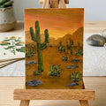 Hymn of the Searing Sky - Original ACEO Art Card