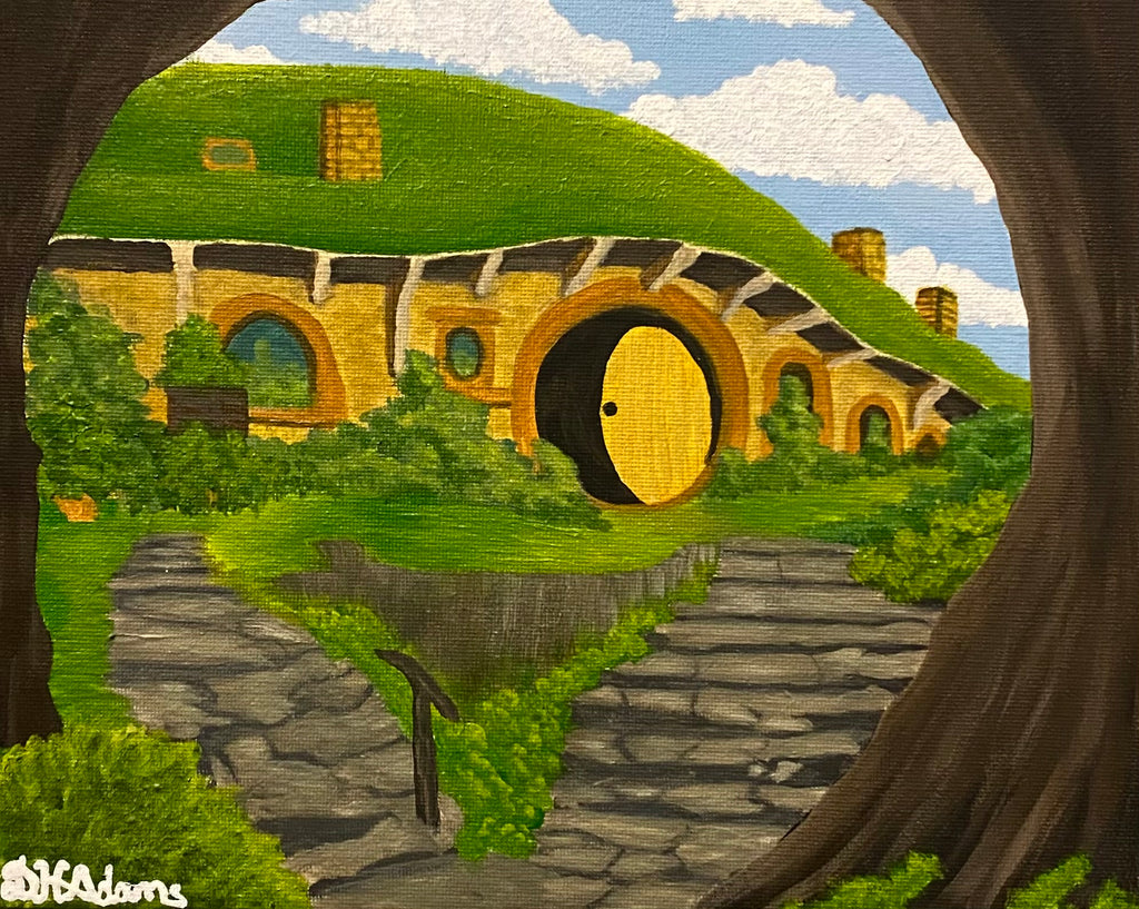 A Humble Hobbit Home - Limited Edition Art Print