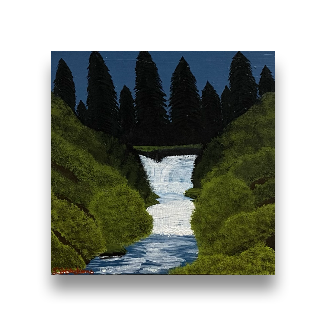 Where the Water Sings - Original Acrylic Painting