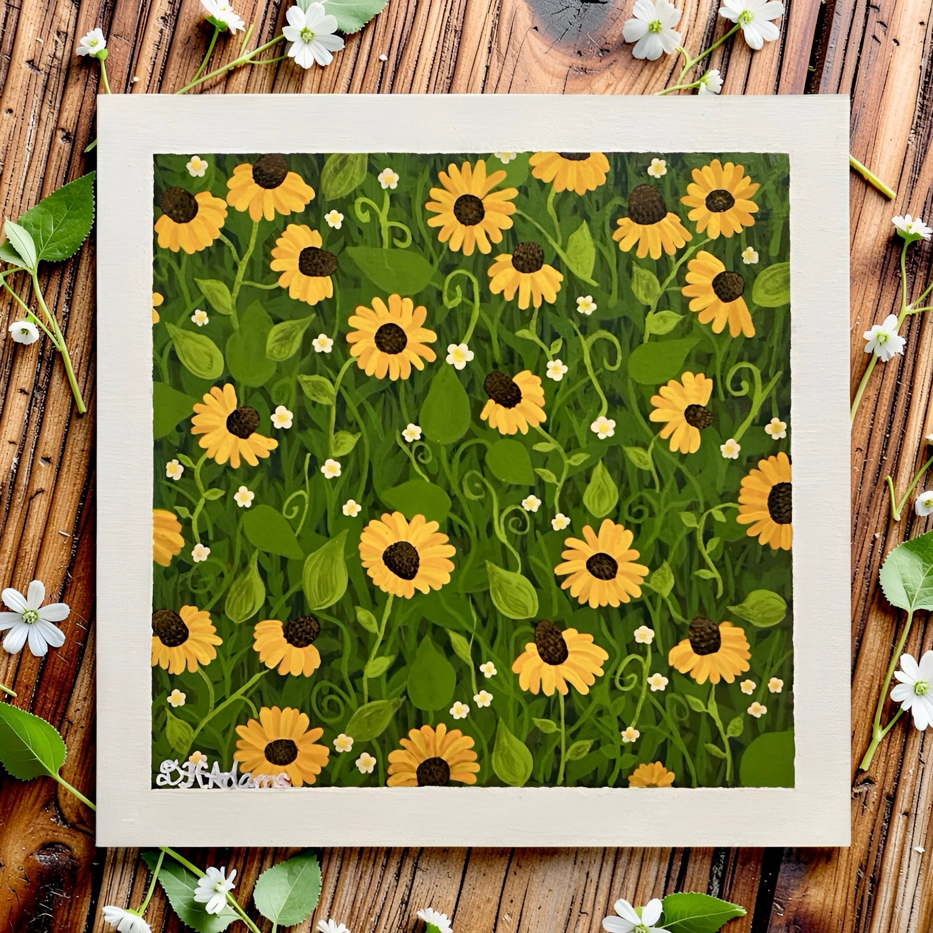 Lazy Susans - Original Acrylic Painting