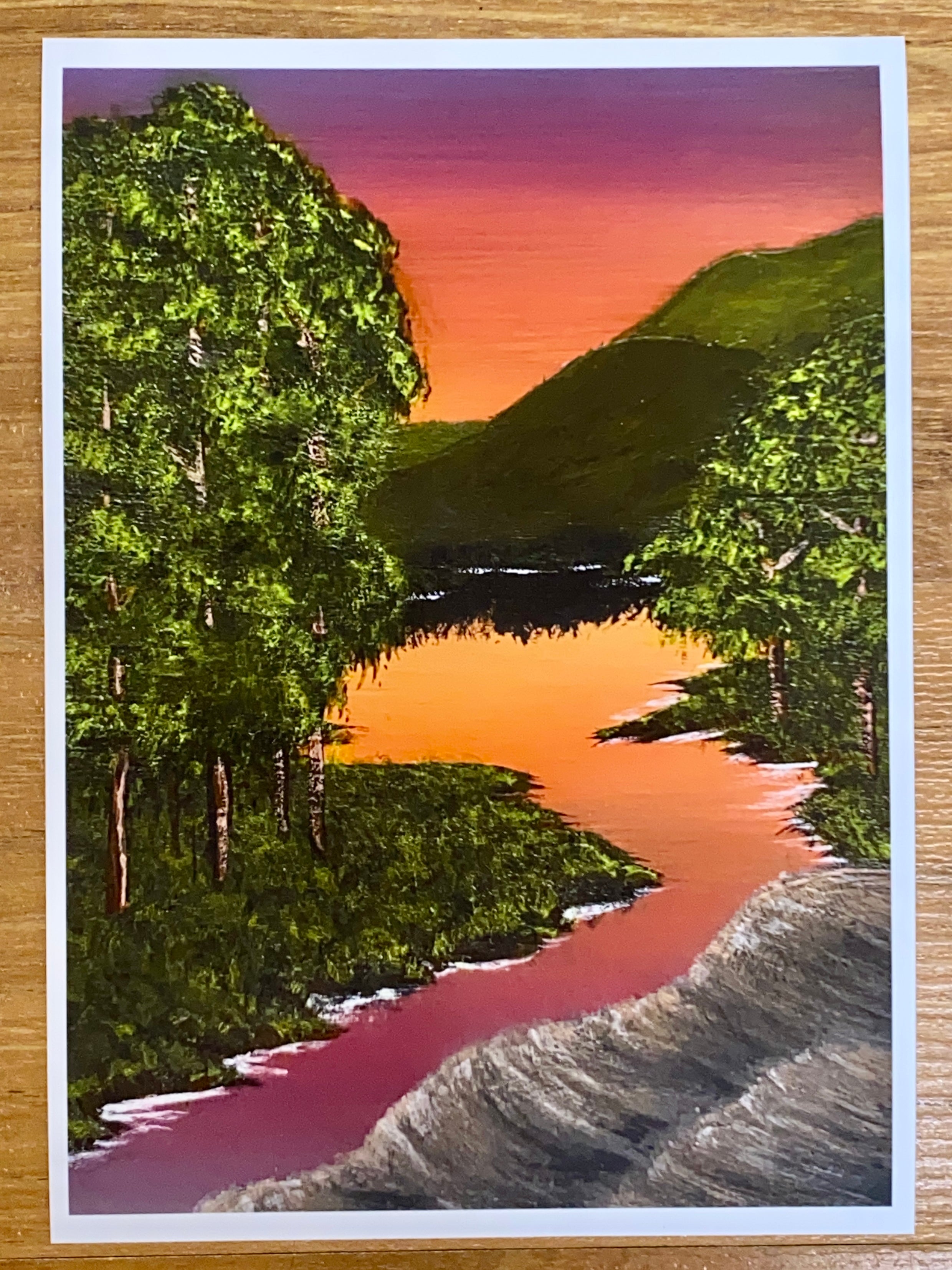 The Last Light of Nowhere - Art Print