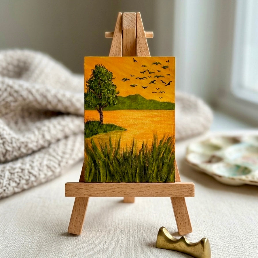 Embers of the Dying Day - Original ACEO Art Card