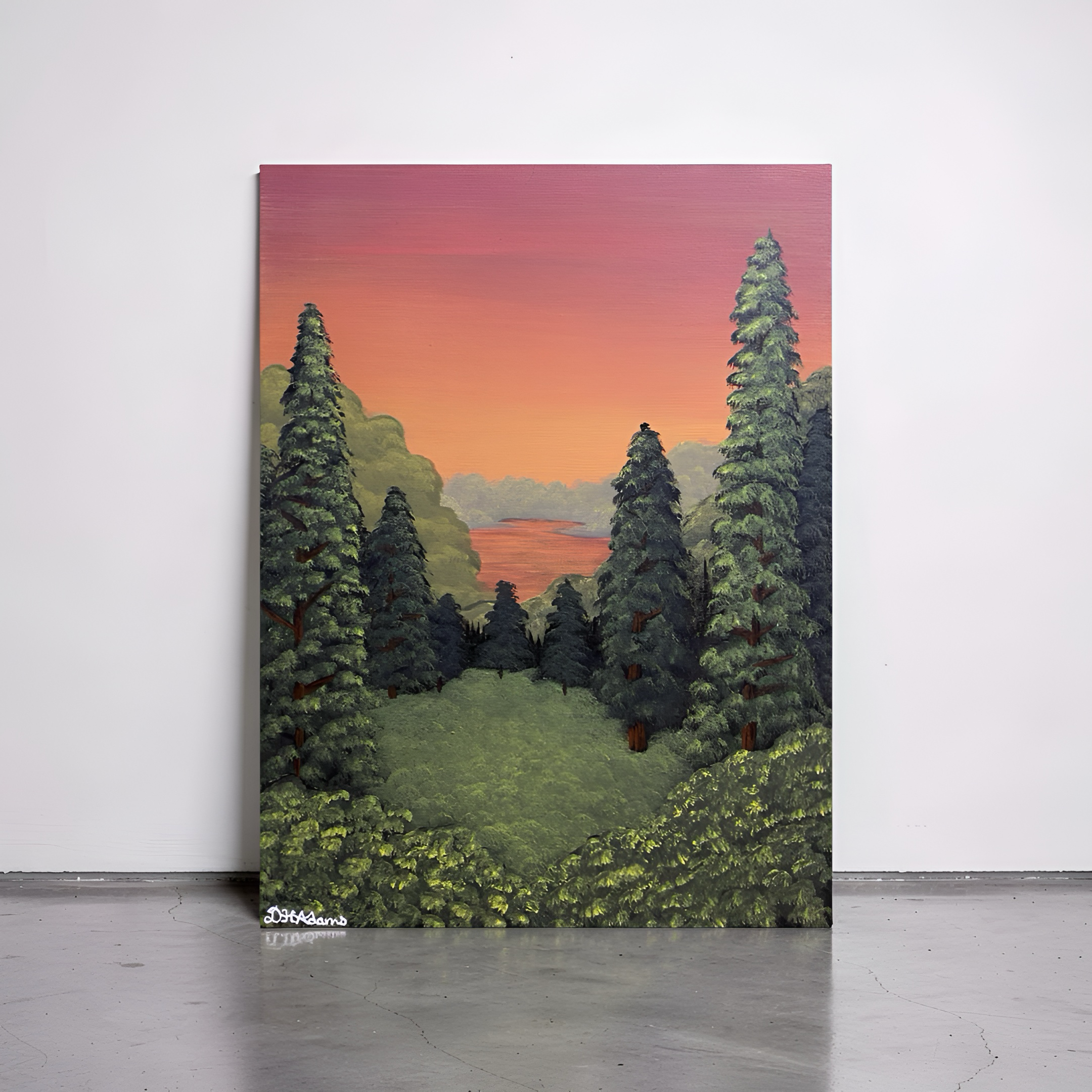 A Clearing No One Remembers - Original Acrylic Painting