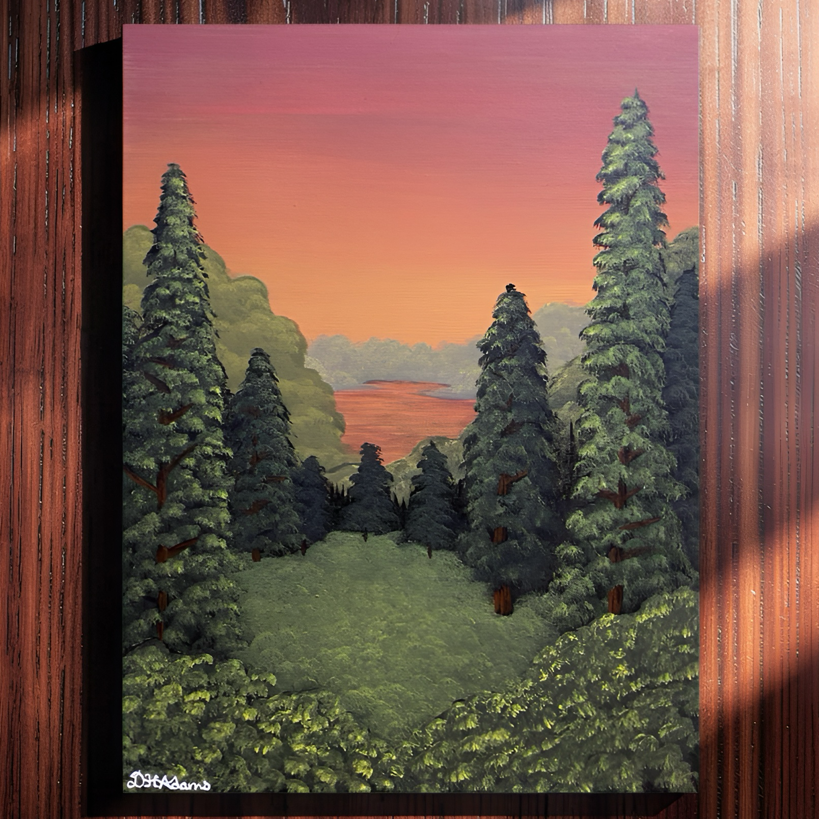A Clearing No One Remembers - Original Acrylic Painting