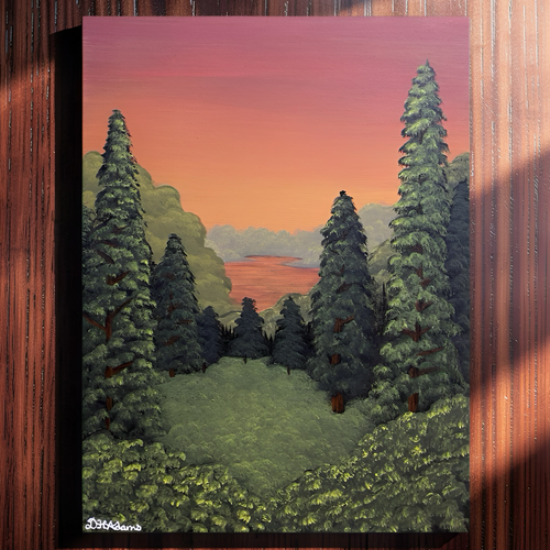A Clearing No One Remembers - Original Acrylic Painting